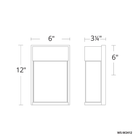 Rain Indoor/Outdoor Sconce