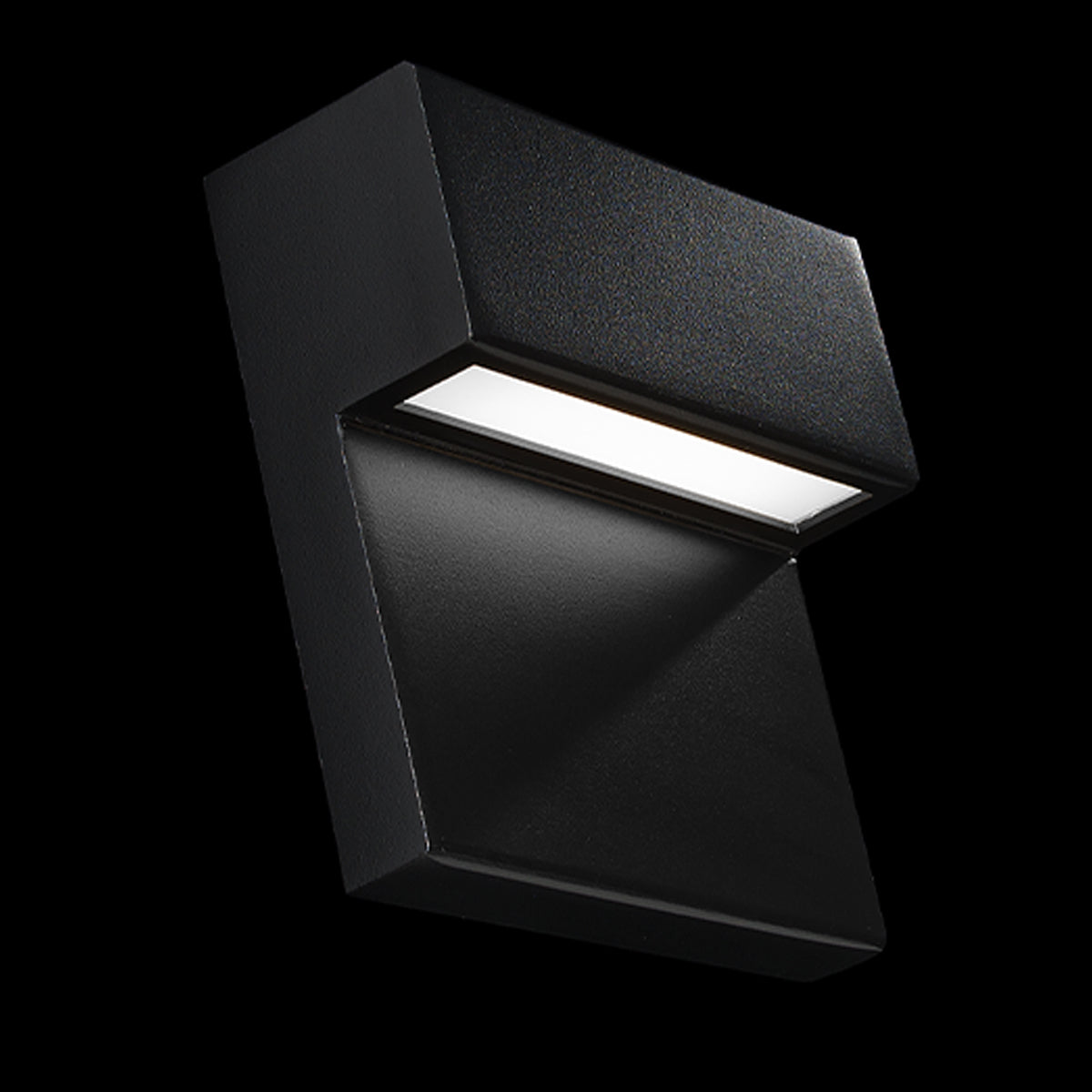 Balance Outdoor Wall Sconce lifestyle - Black