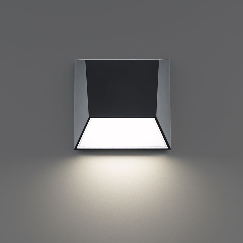 Atlantis Outdoor Wall Sconce - Black