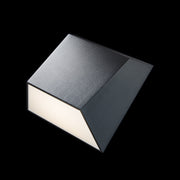Atlantis Outdoor Wall Sconce - Black lifestyle
