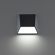 Atlantis Outdoor Wall Sconce - Black