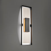 Boxie Outdoor Sconce 34in Lifestyle