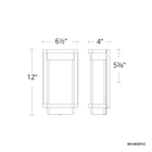 Vitrine Indoor/Outdoor Sconce