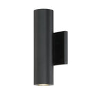 Caliber Outdoor Wall Sconce 10in Black