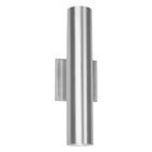 Caliber Outdoor Wall Sconce 14in Brushed Aluminum