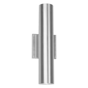 Caliber Outdoor Wall Sconce 14in Brushed Aluminum