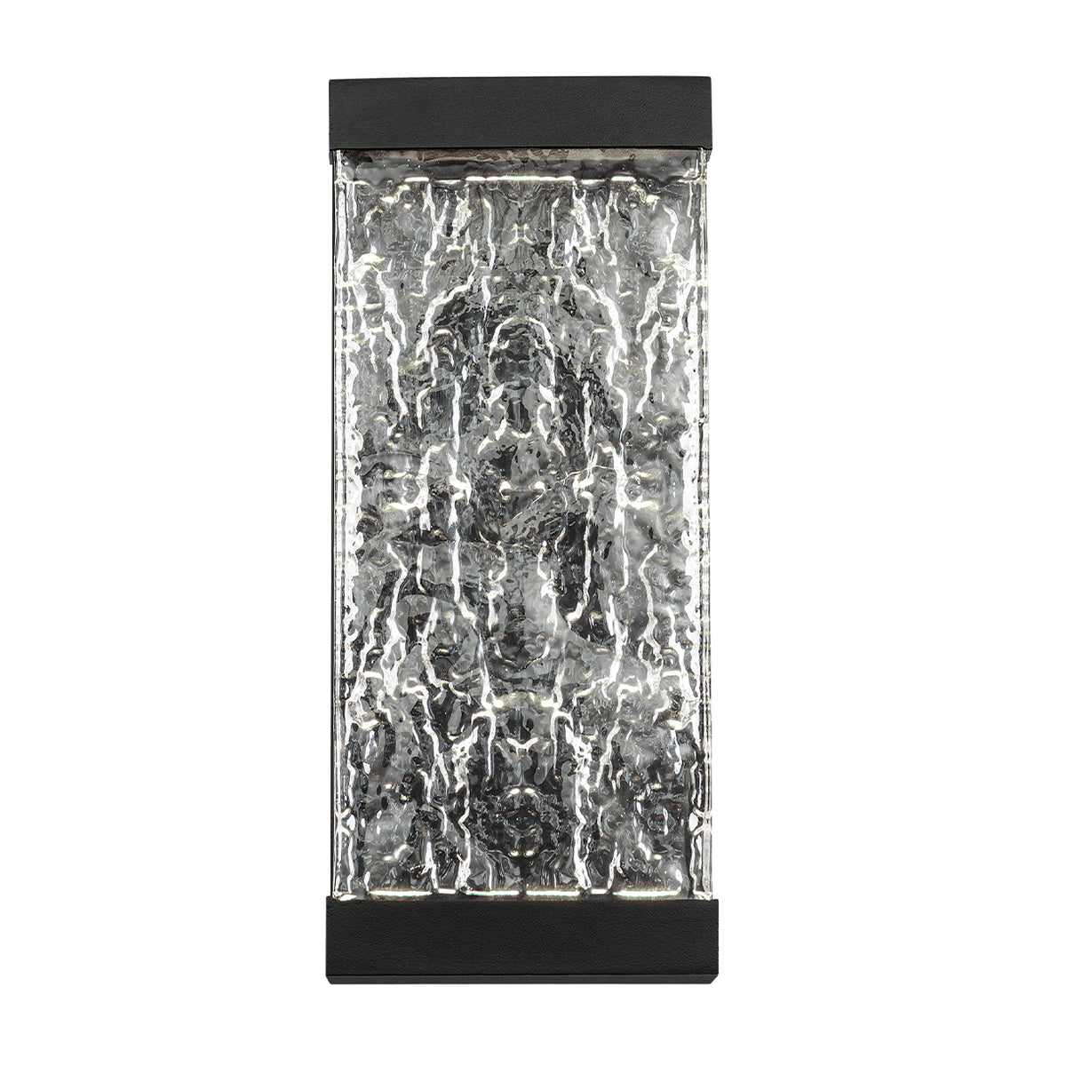 Fusion 14in Outdoor Sconce Black