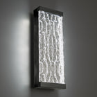 Fusion 20in Outdoor Sconce Black