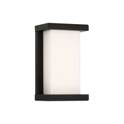 Case 9in Outdoor Sconce Black