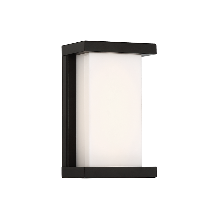 Case 9in Outdoor Sconce Black