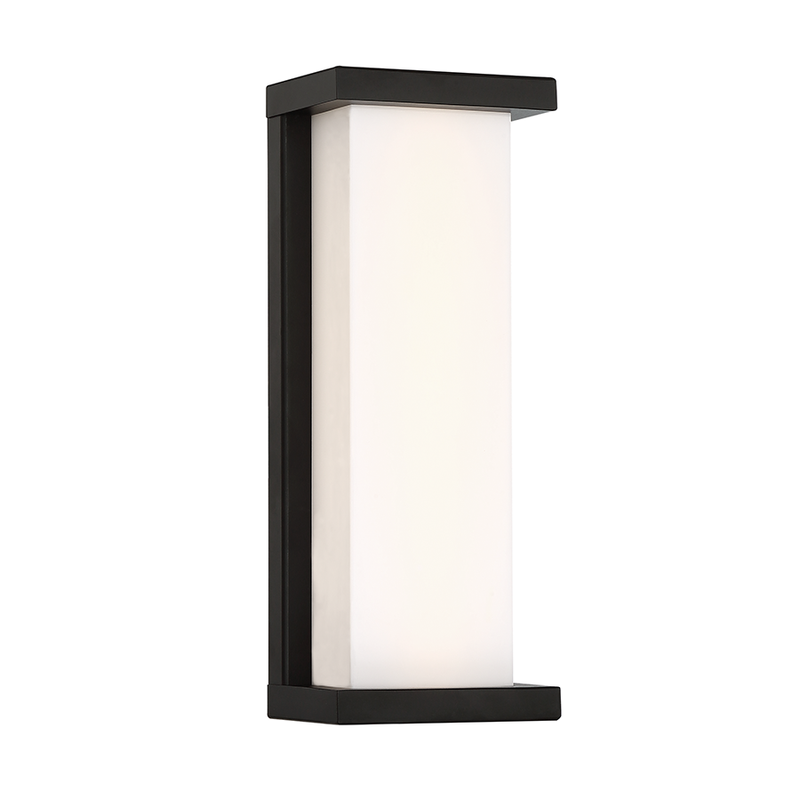 Case 14in Outdoor Sconce Black