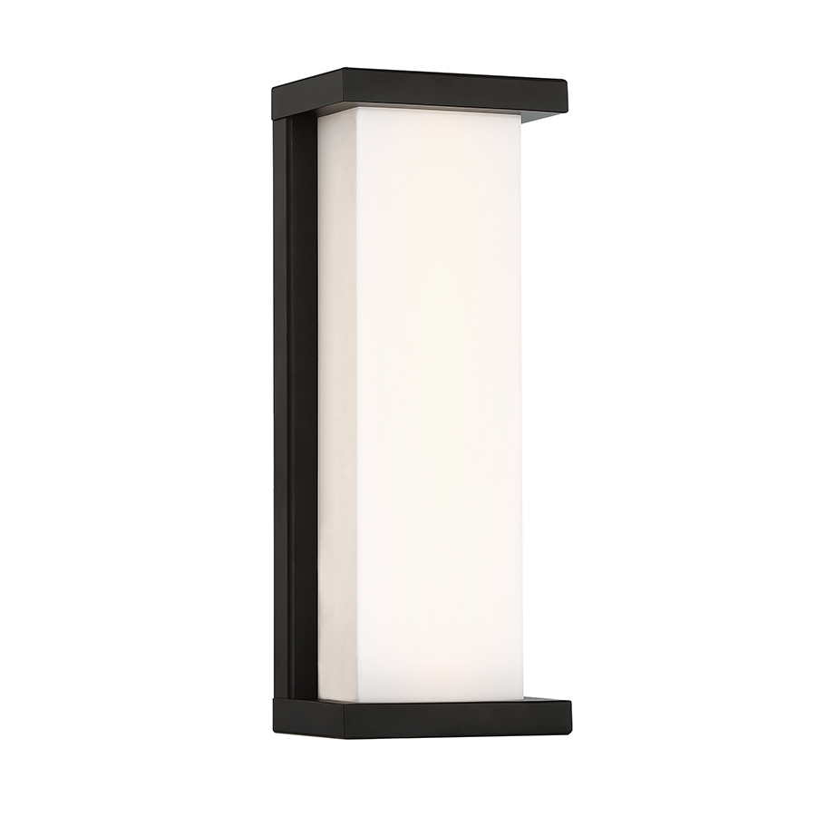 Case 14in Outdoor Sconce Black