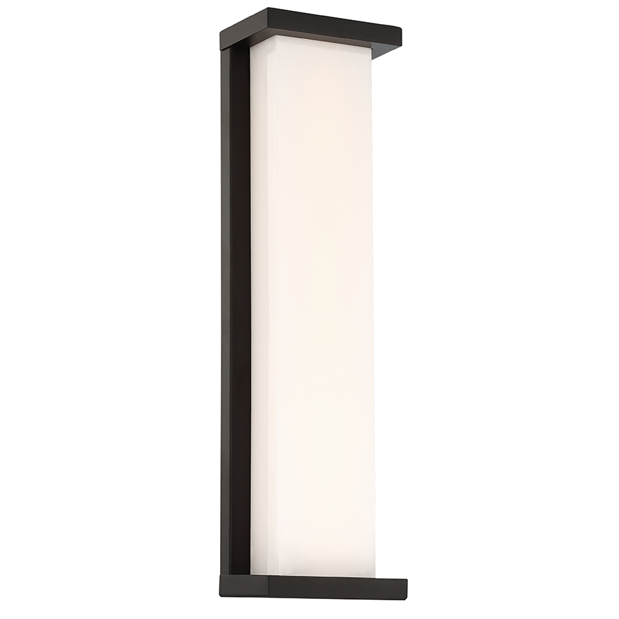Case 20in Outdoor Sconce Black