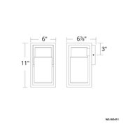 Structure In/Outdoor Sconce