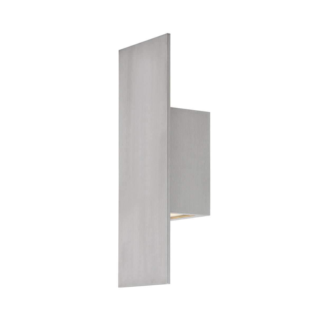 Icon 14in Outdoor Sconce Brushed Aluminum