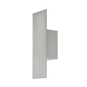Icon 14in Outdoor Sconce Brushed Aluminum