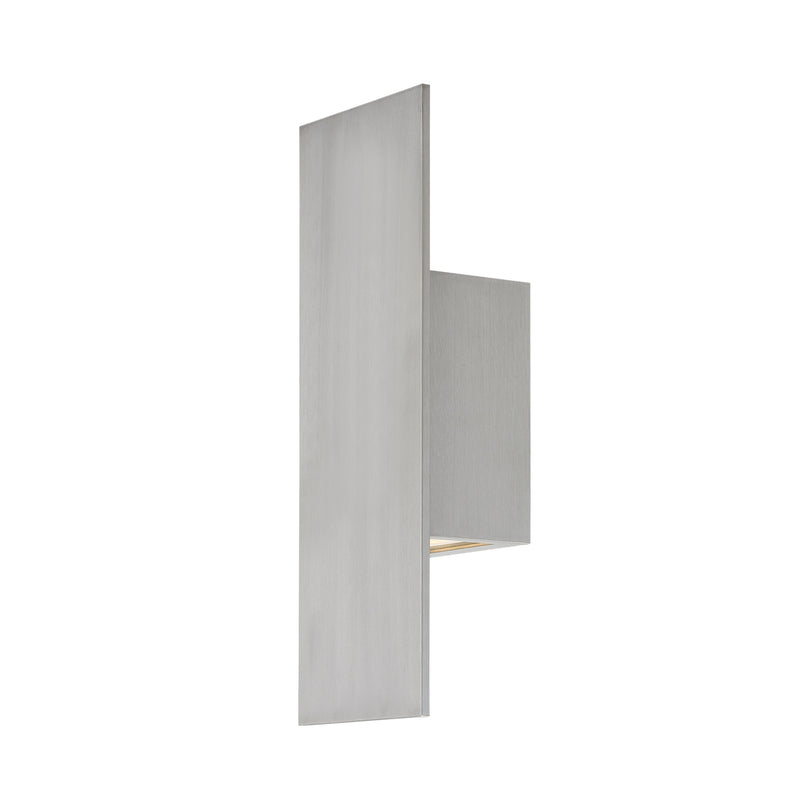Icon 14in Outdoor Sconce Brushed Aluminum