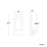 Twilight In/Outdoor Sconce BK