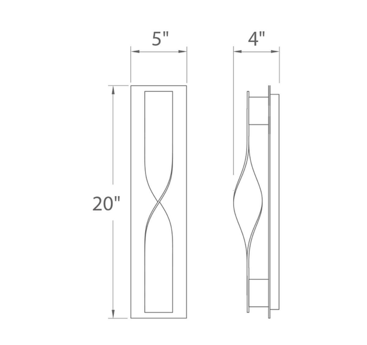 Twist Indoor/Outdoor Sconce