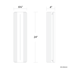 Kane Outdoor Sconce dimensions