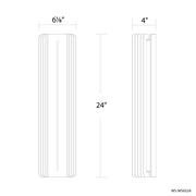 Kane Outdoor Sconce dimensions