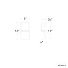 Draped Outdoor Sconce