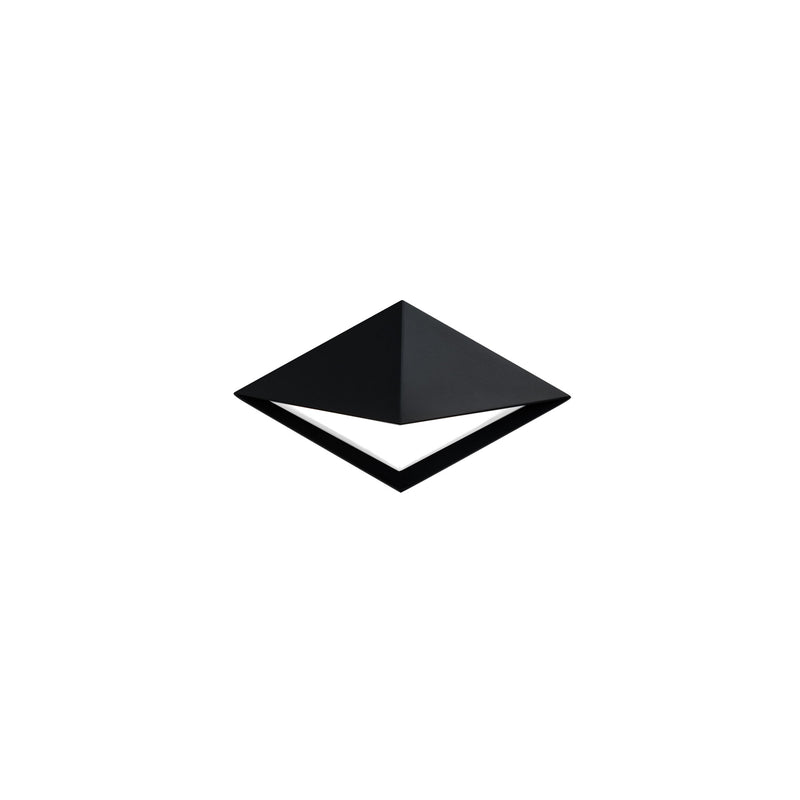 Pique Outdoor Wall Sconce Black