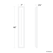Midnight 46in line drawing