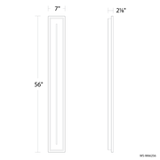 Midnight 56in line drawing