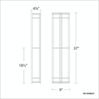 Skyscraper Outdoor Sconce