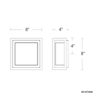 Framed Outdoor Sconce