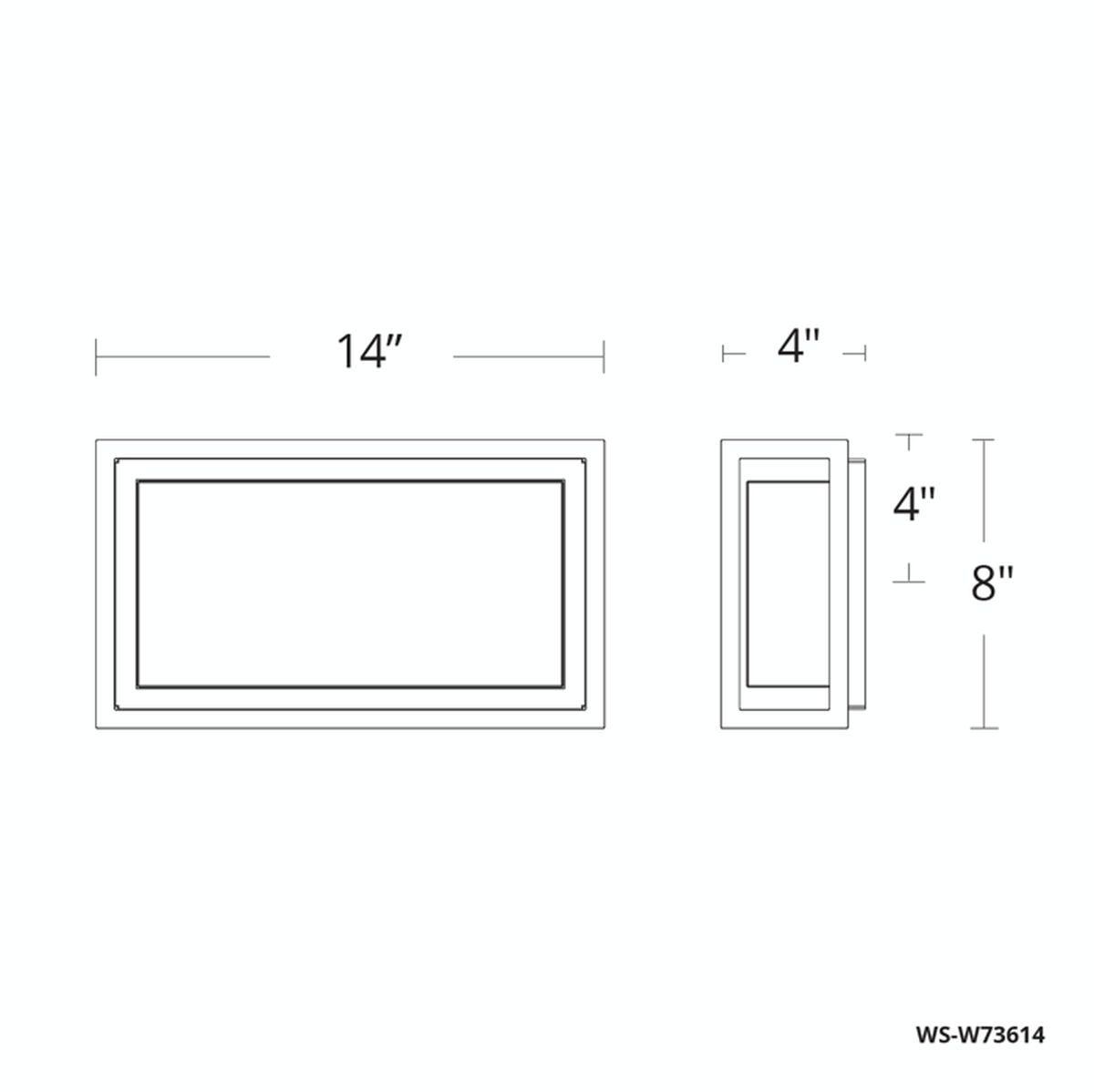 Framed Outdoor Sconce