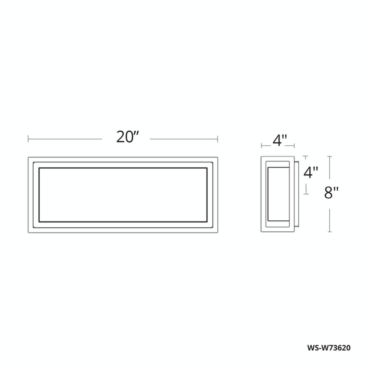 Framed Outdoor Sconce