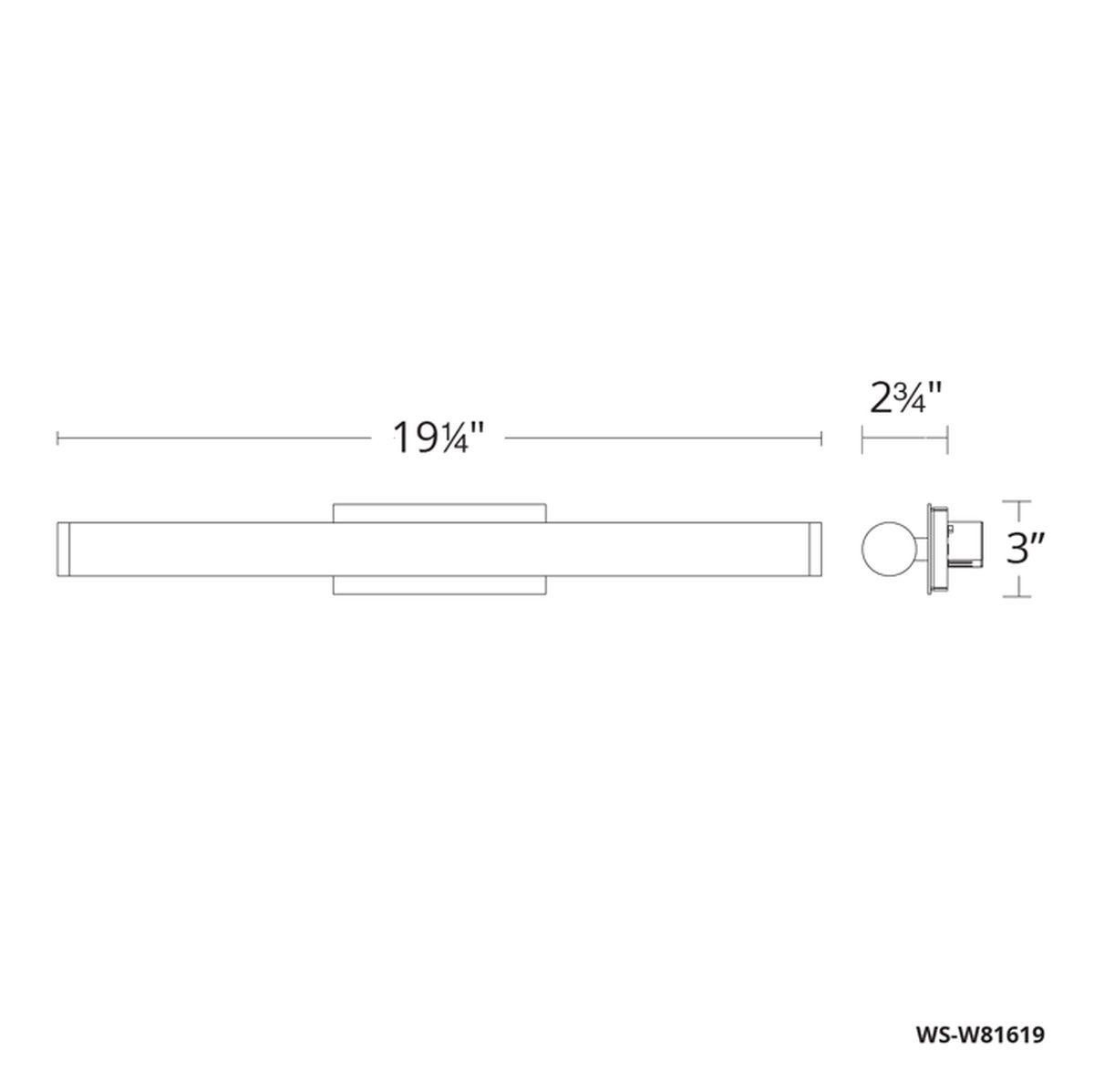 Sabre Bath Sconce/Vanity