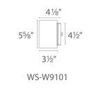 Vessel - LED Outdoor Sconce