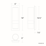 Beacon 18in line drawing