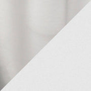 Aura finish swatch - Brushed Nickel/Matte White